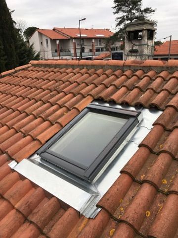 Remplacement de Velux avec étanchéité en zinc à L’Union 31240